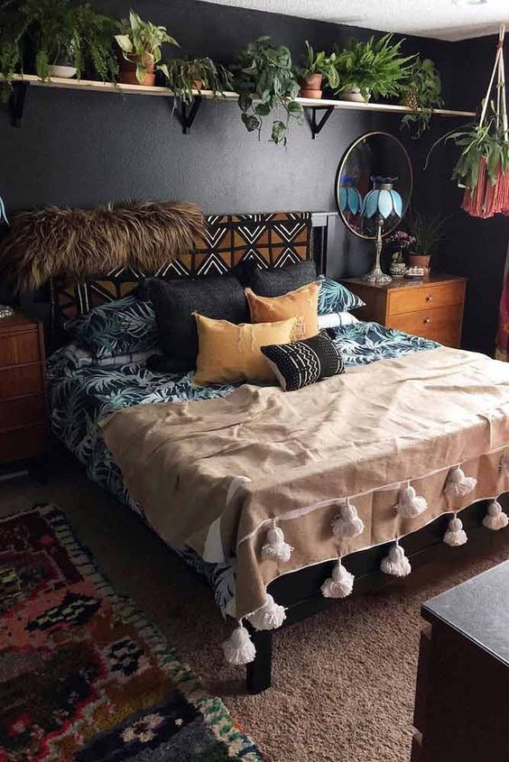 Bohemian Bedroom Ideas to Create Attractive Room Atmosphere 2