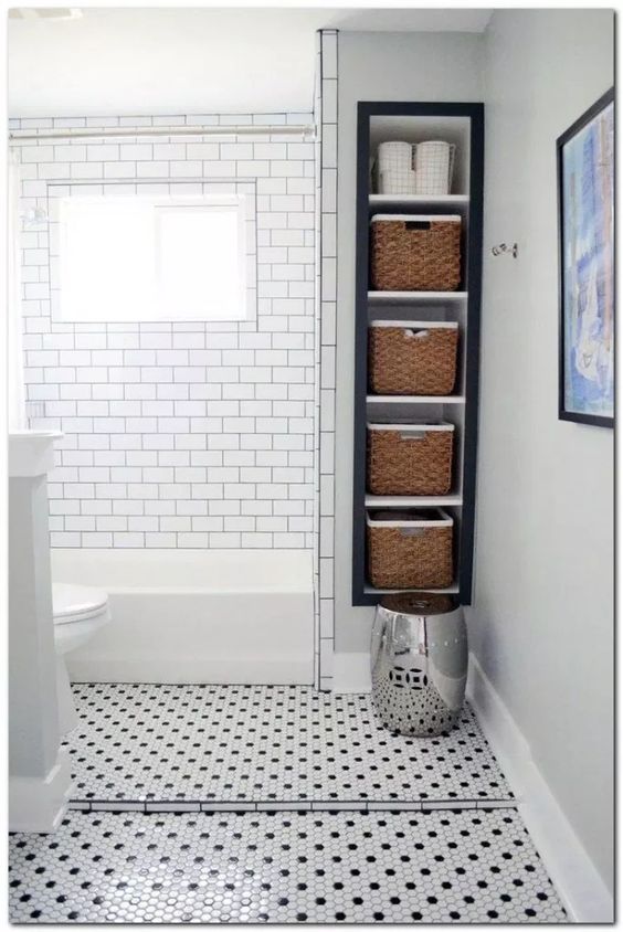 Bathroom Shelf Ideas: Keep It Simple