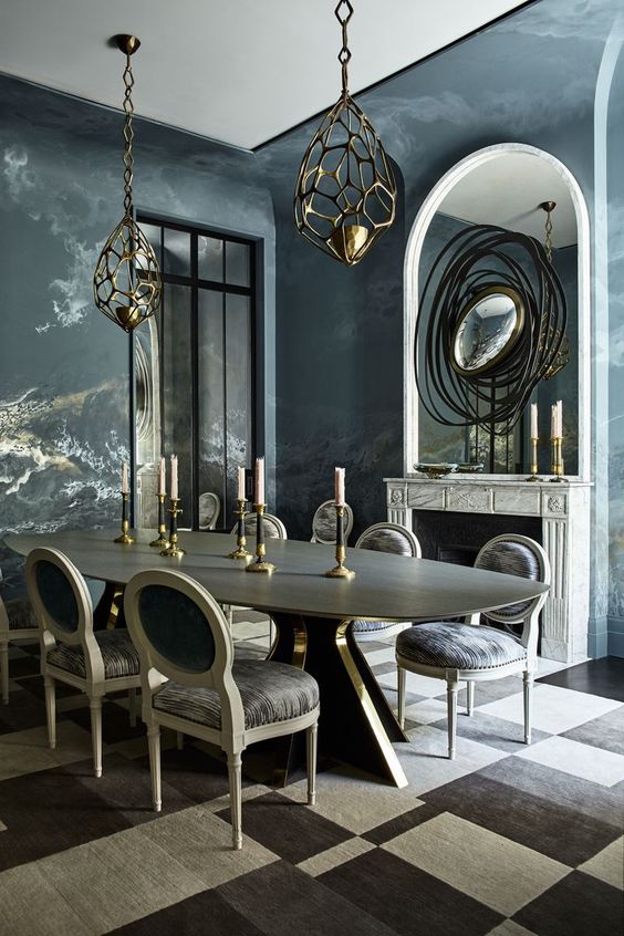 Boldly Stunning Black Dining Room Ideas for Daring Look - Decortrendy.com