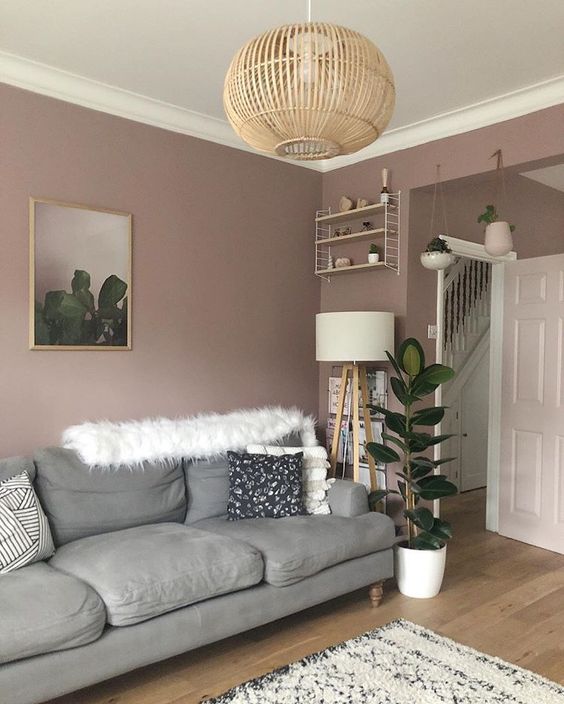Living Room Pink Ideas: Chic Blush Pink