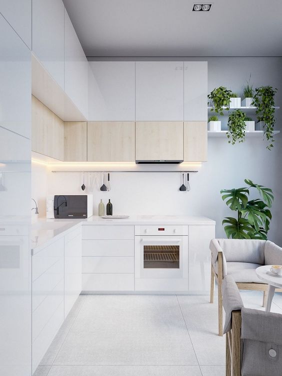 Minimalist Kitchen Ideas: Breathtaking White Kitchen