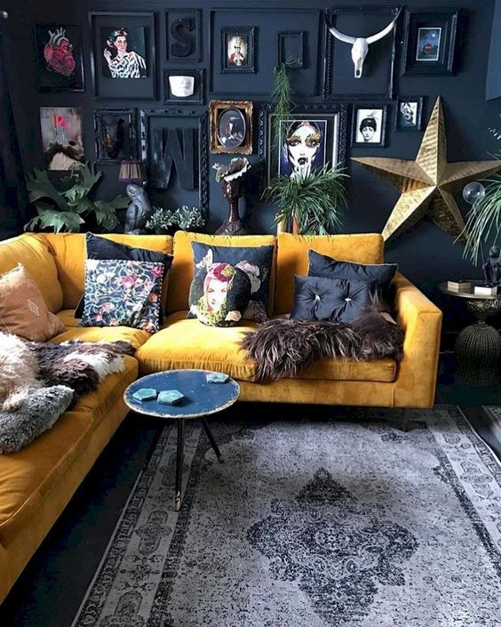 Living Room Yellow Ideas: Charming Yellow