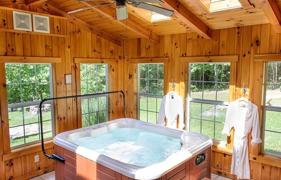 Relaxing Indoor Hot Tub Ideas For Extra Comfort Decortrendy