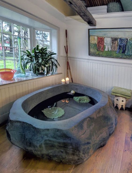 stone hot tub 13