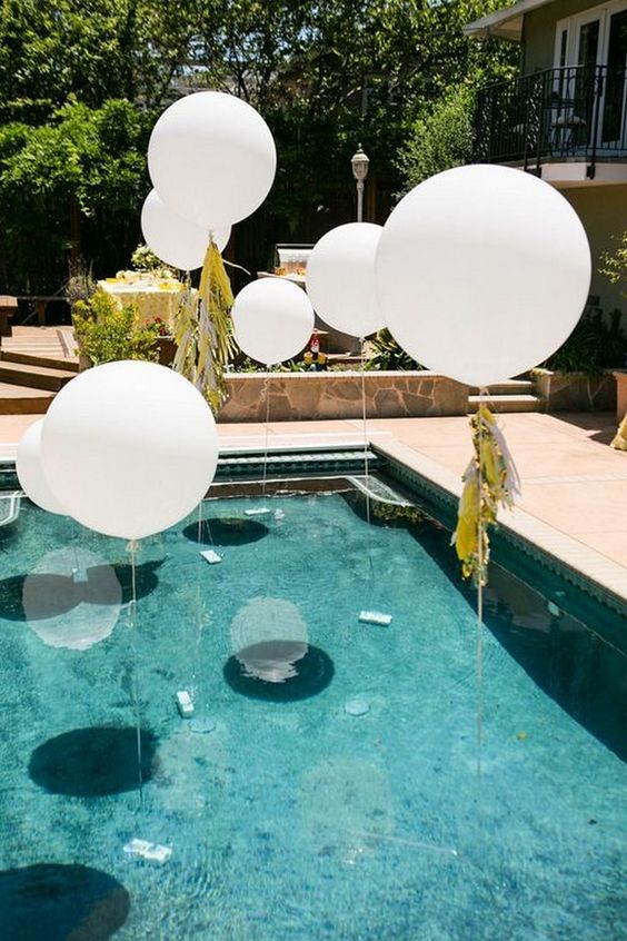 Swimming Pool Party Ideas: Add Some Fun Items