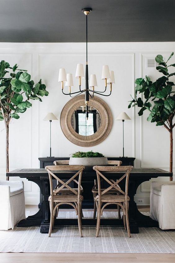 White Dining Room Ideas: Elegant Contemporary Design
