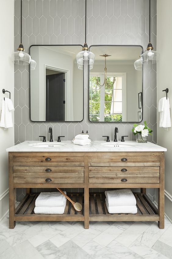 Bathroom Vanity Ideas: Stylish Industrial Style
