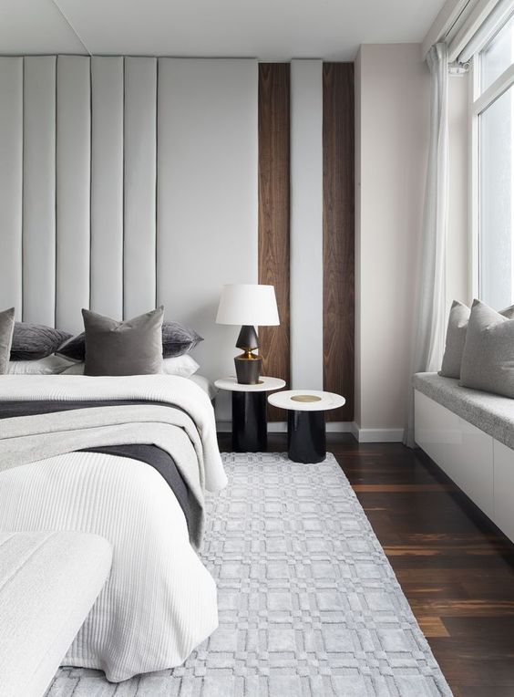 Contemporary Bedroom Ideas: Relaxing Color Scheme