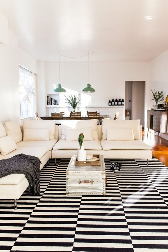 Living Room Apartment Ideas: Open Living Room