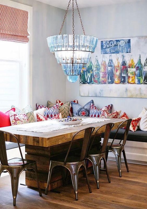 Eclectic Dining Room Ideas: Captivating Dining Set