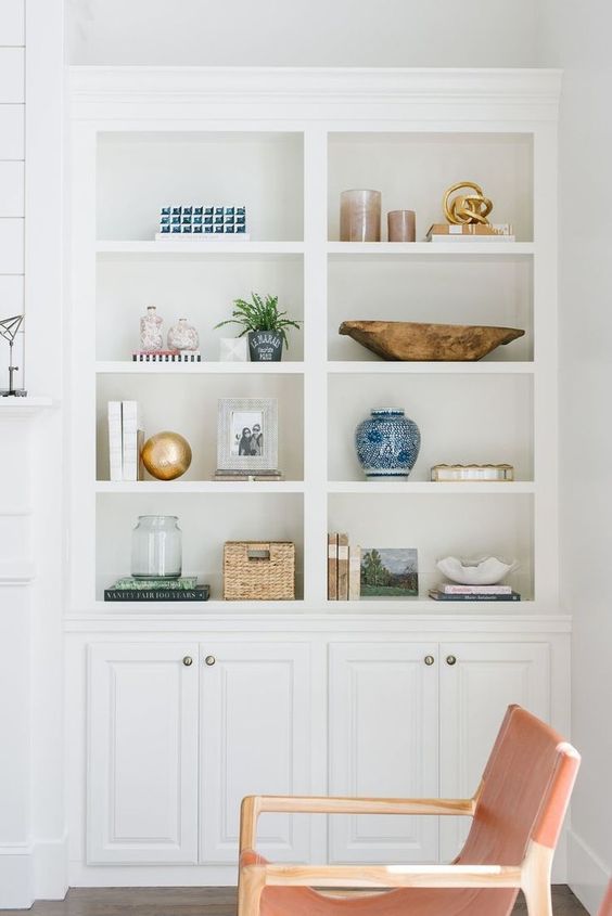 Living Room Shelves Ideas 8