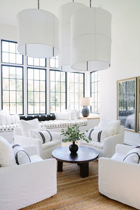 White Living Room Ideas 10
