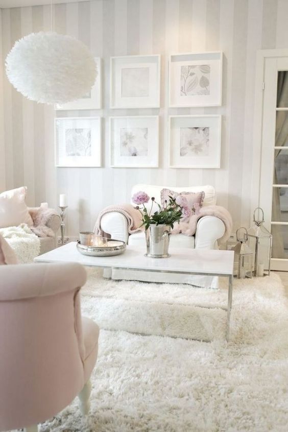 White Living Room Ideas 12