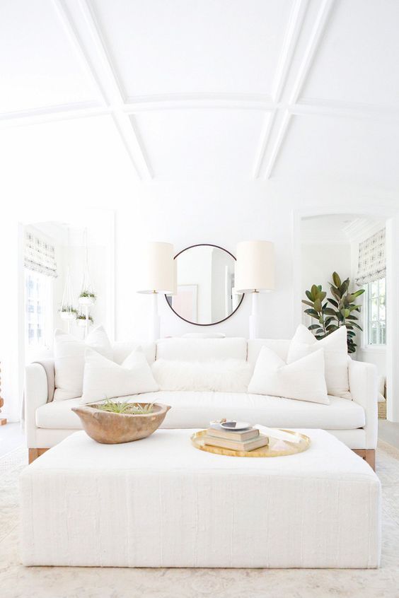 White Living Room Ideas 15