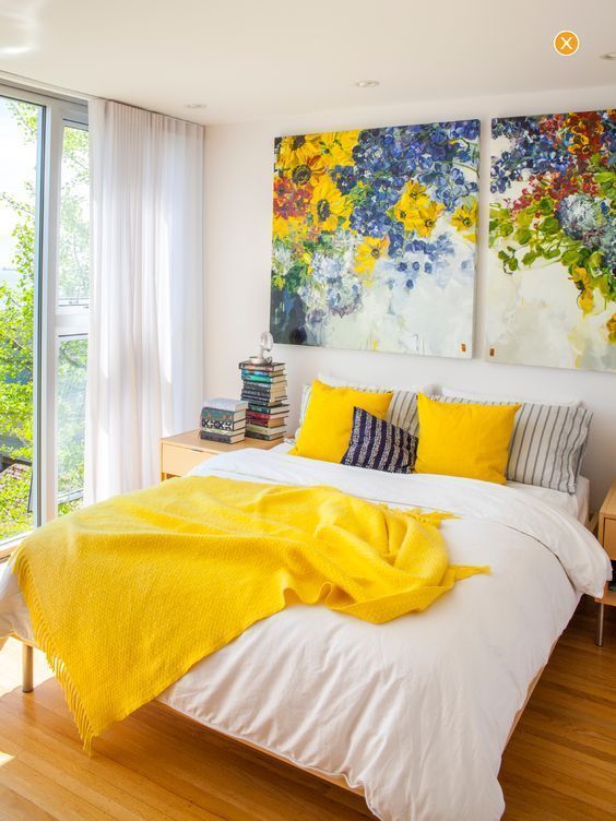Yellow Bedroom Ideas 13
