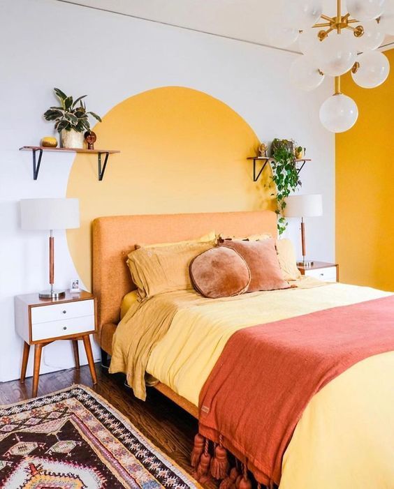 Yellow Bedroom Ideas 14