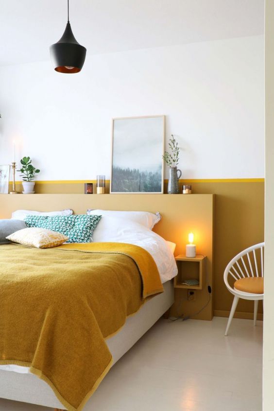 Yellow Bedroom Ideas 16