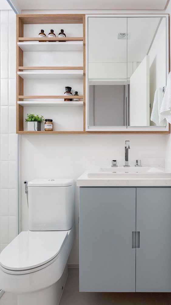 Bathroom Storage Ideas: Stylish Neutral Shade