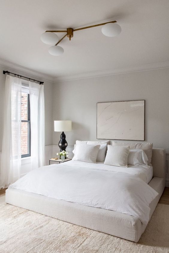 Cozy Bedroom Ideas: Chic Minimalist Concept