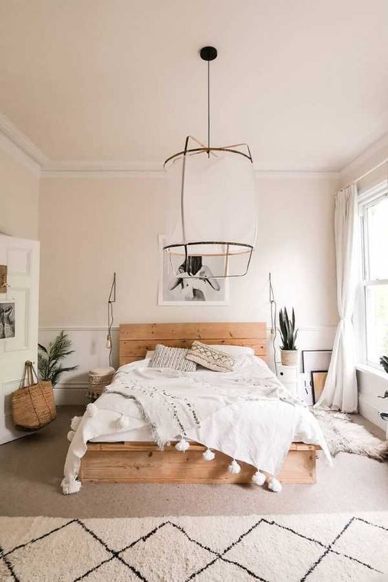 Cozy Bedroom Ideas: Mesmerizing Farmhouse Look