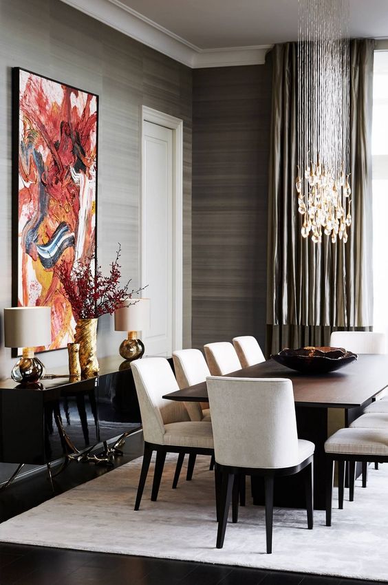 Formal Dining Room Ideas: Sleek Modern Design