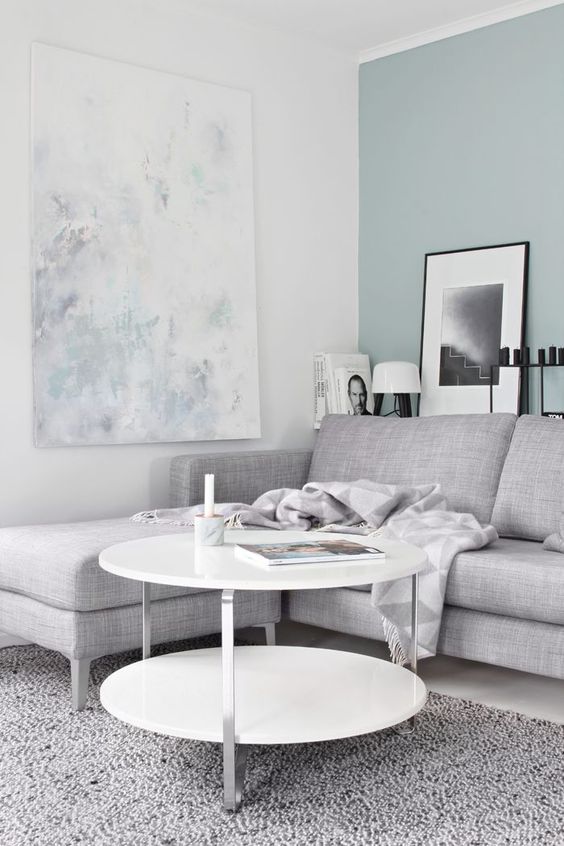 Grey Living Room Ideas: Cool Scandinavian Nuance