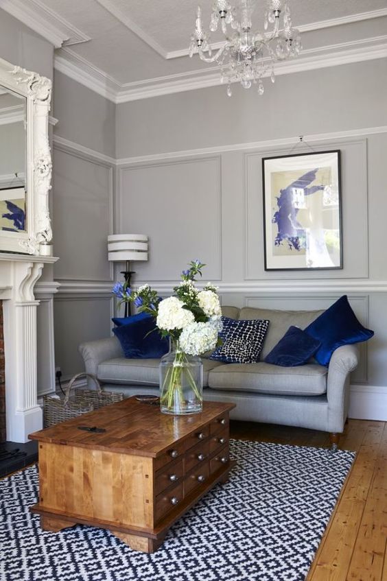 Grey Living Room Ideas: Stunning Classic Room