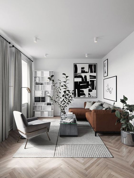 Striking Minimalist Living Room Ideas to Style Up Your Family Spot ...