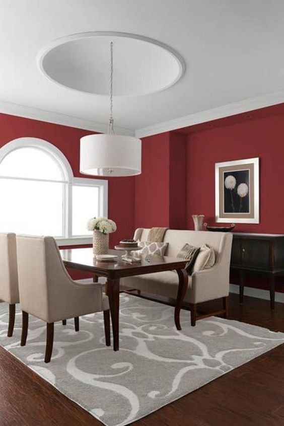 Bold Red Dining Room Ideas You Might Want to Steal Now - Decortrendy.com