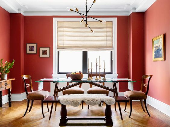 Red Dining Room Ideas