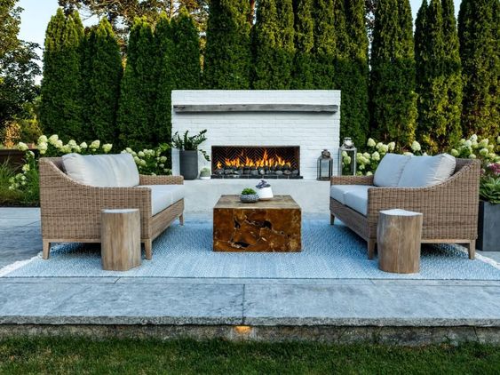 10 Chic Backyard Sitting Area Ideas To, Outdoor Sitting Area