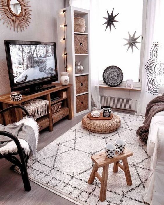 Small Living Room Ideas: Elegant Rustic Farmhouse