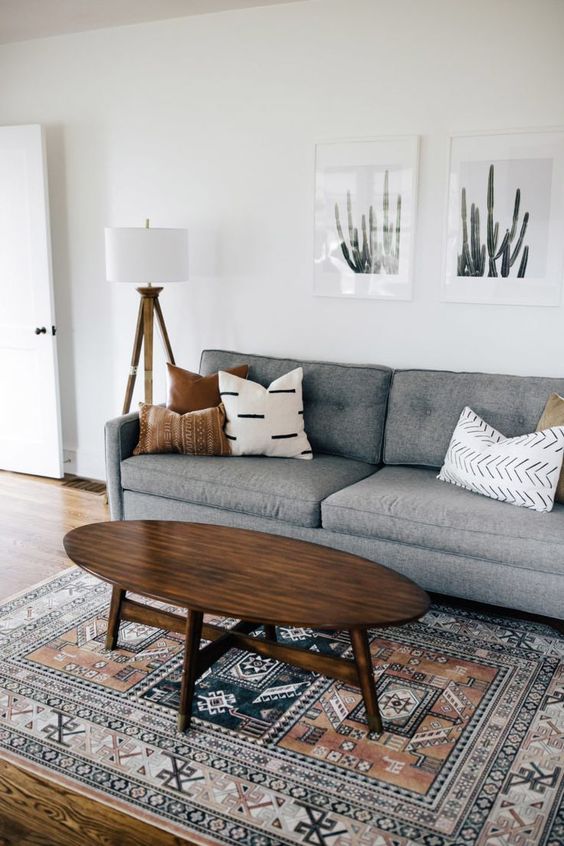 Simple Living Room Ideas: Simple Vibrant Decoration