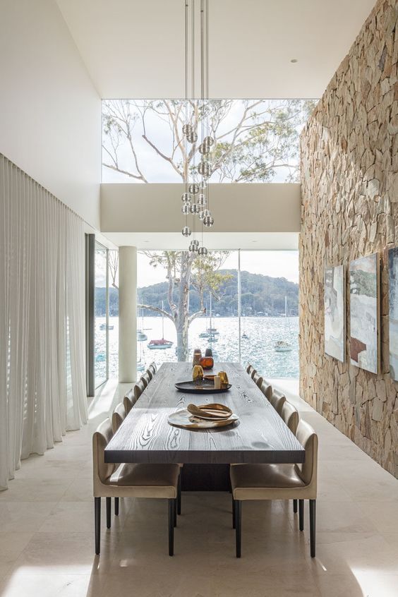 Wood Dining Room Ideas: Elegant Modern Design