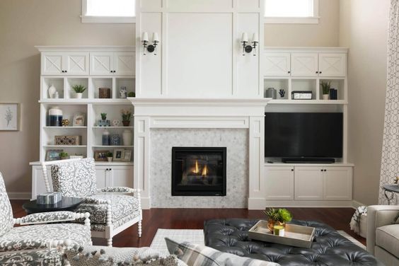 Living Room with Fireplace Ideas