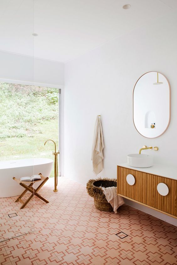 Bathroom Vanity Ideas: Simple Decorative Wood