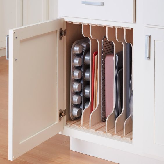 How to Organize Kitchen Cabinets and Drawers 5