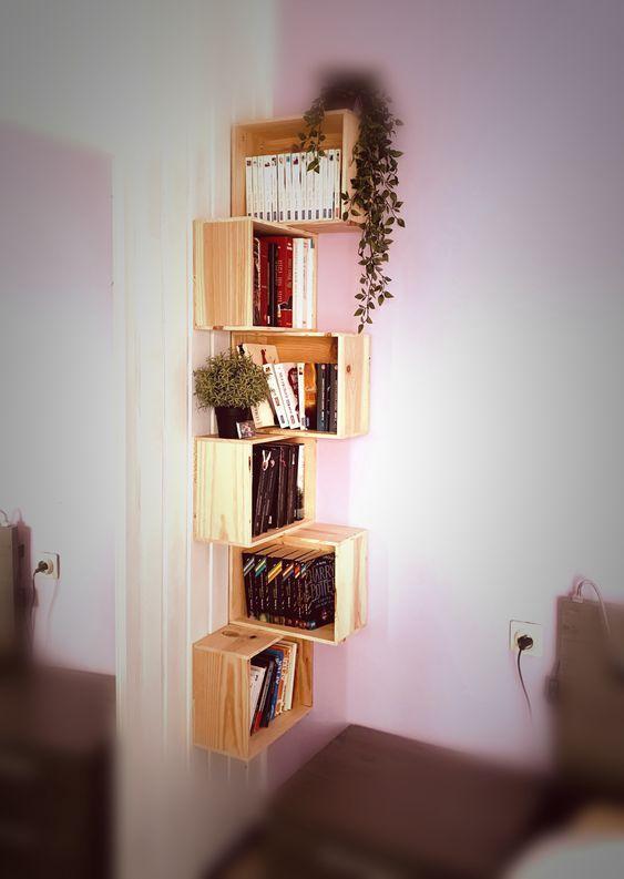DIY Bookshelf Ideas 18